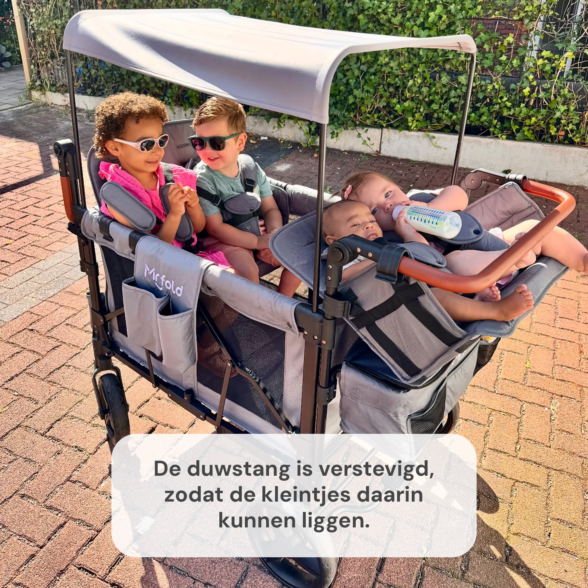 P-Series Luxe 4-zits kinderkar