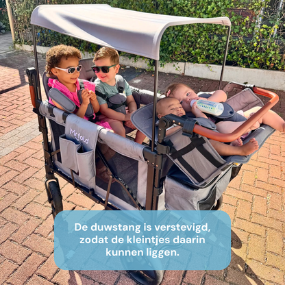P-Series Luxe 4-zits kinderkar
