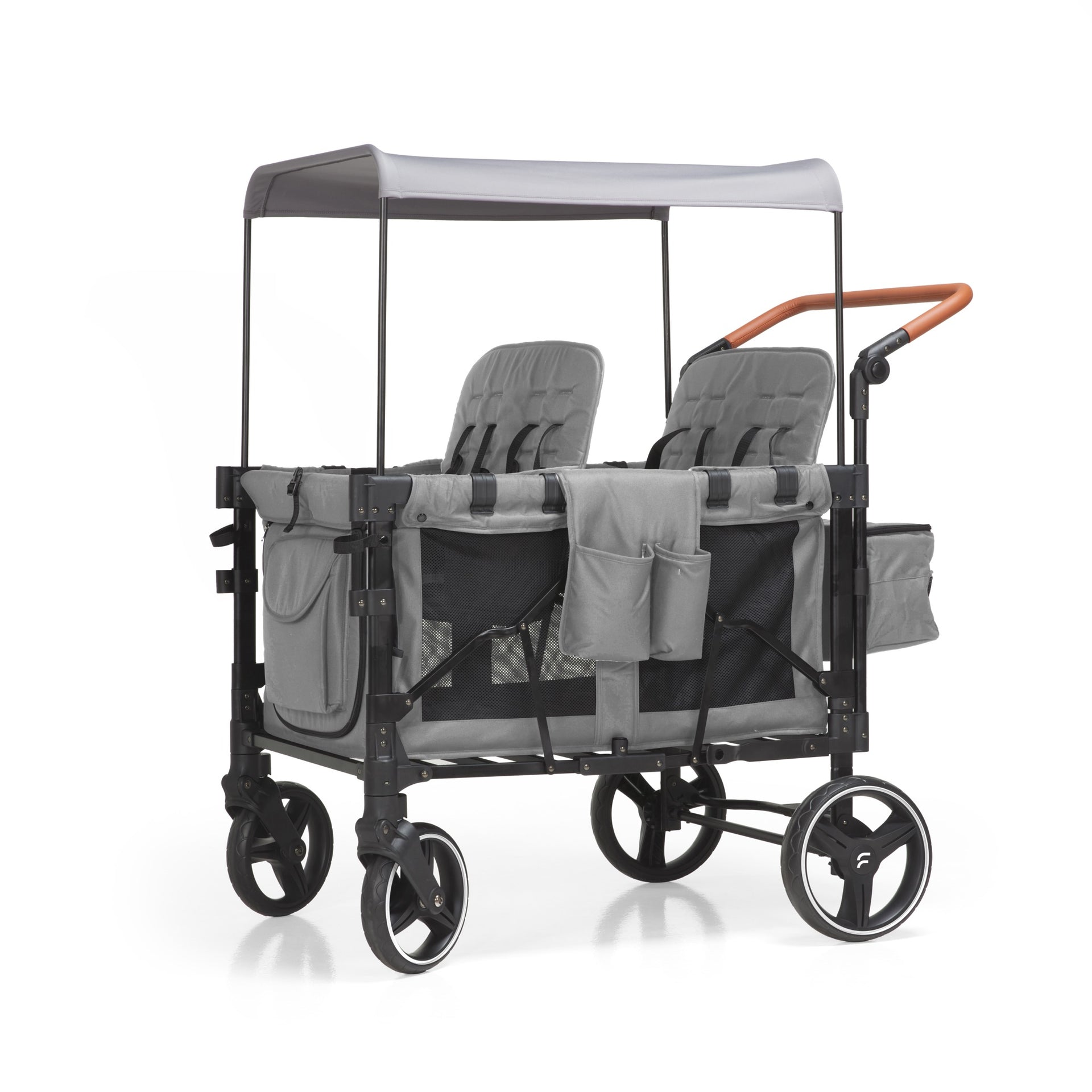 smallest folding stroller wagon P-Series Luxury 4-seater stroller wagon – Mr Fold
