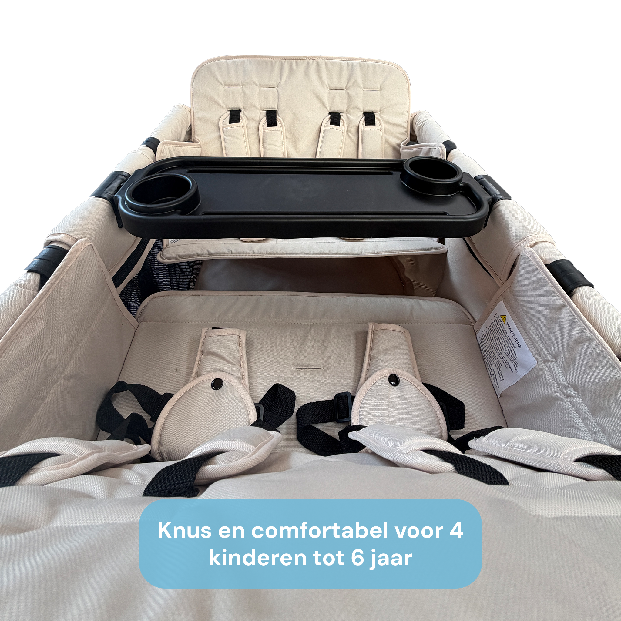 P-Series Luxe 4-zits kinderkar