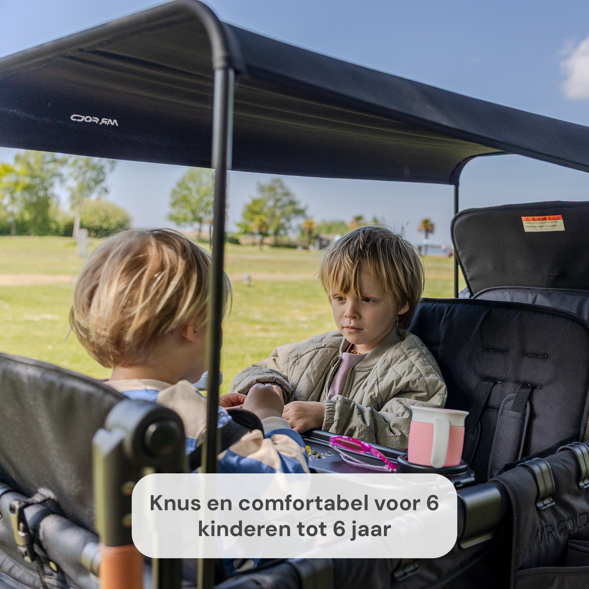 P-Series Luxe 6-zits kinderkar