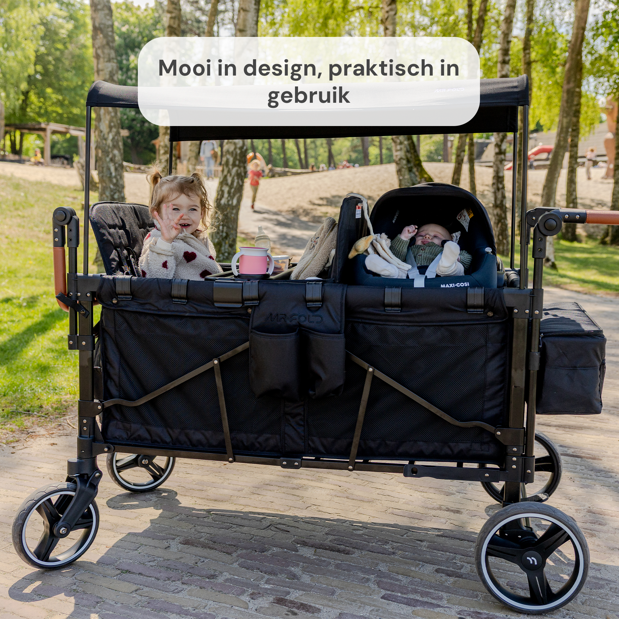 P-Series Luxe 6-zits kinderkar