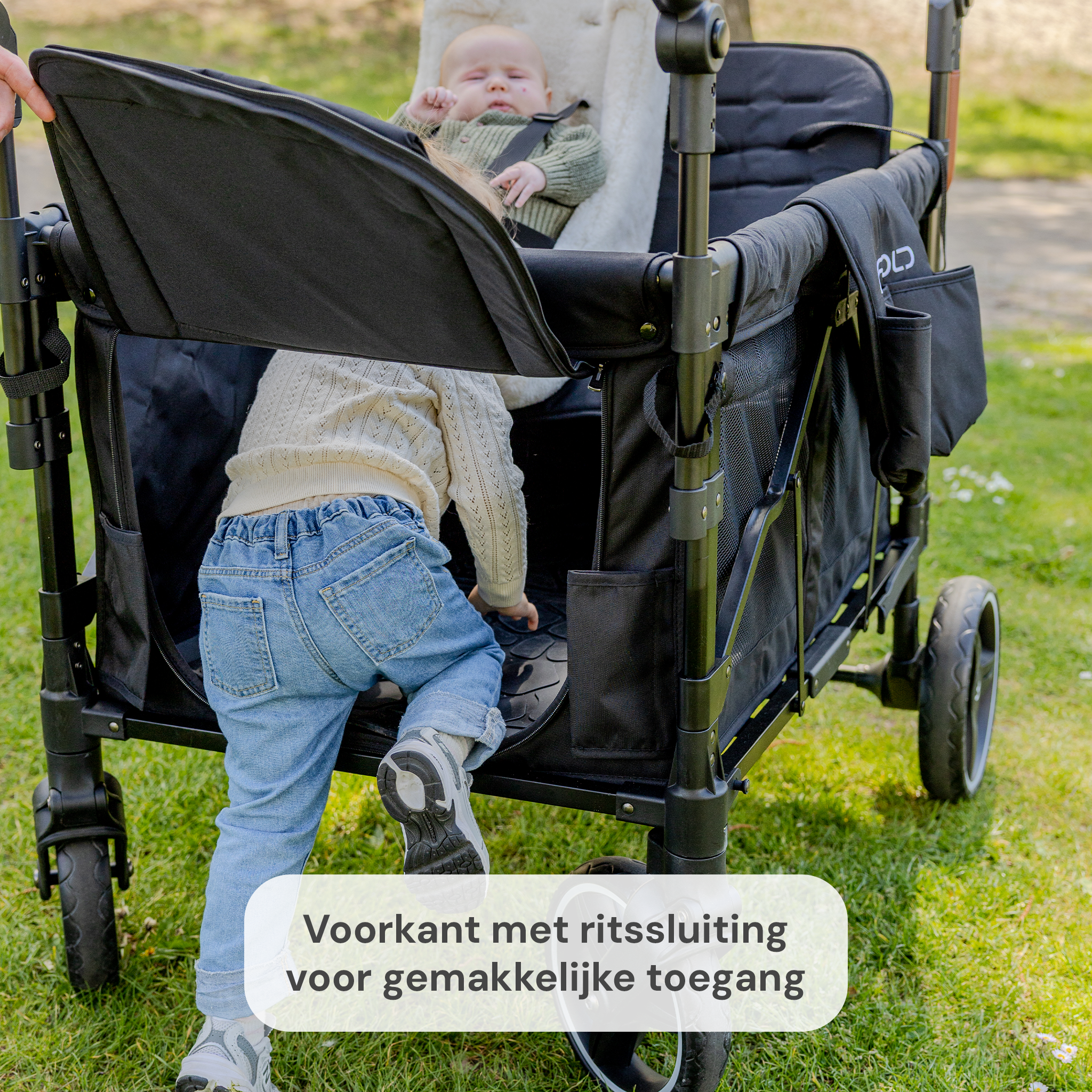 P-Series Luxe 4-zits kinderkar