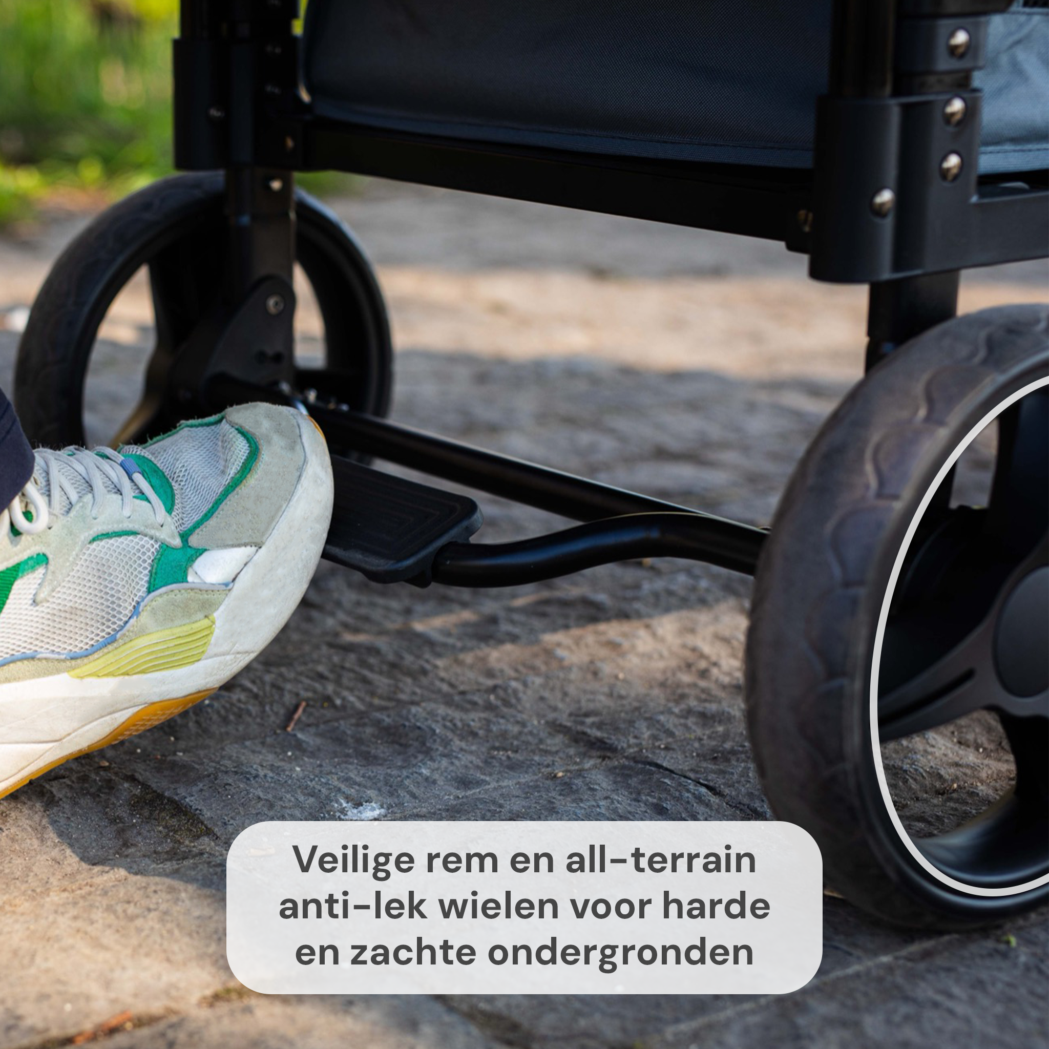 P-Series Luxe 4-zits kinderkar